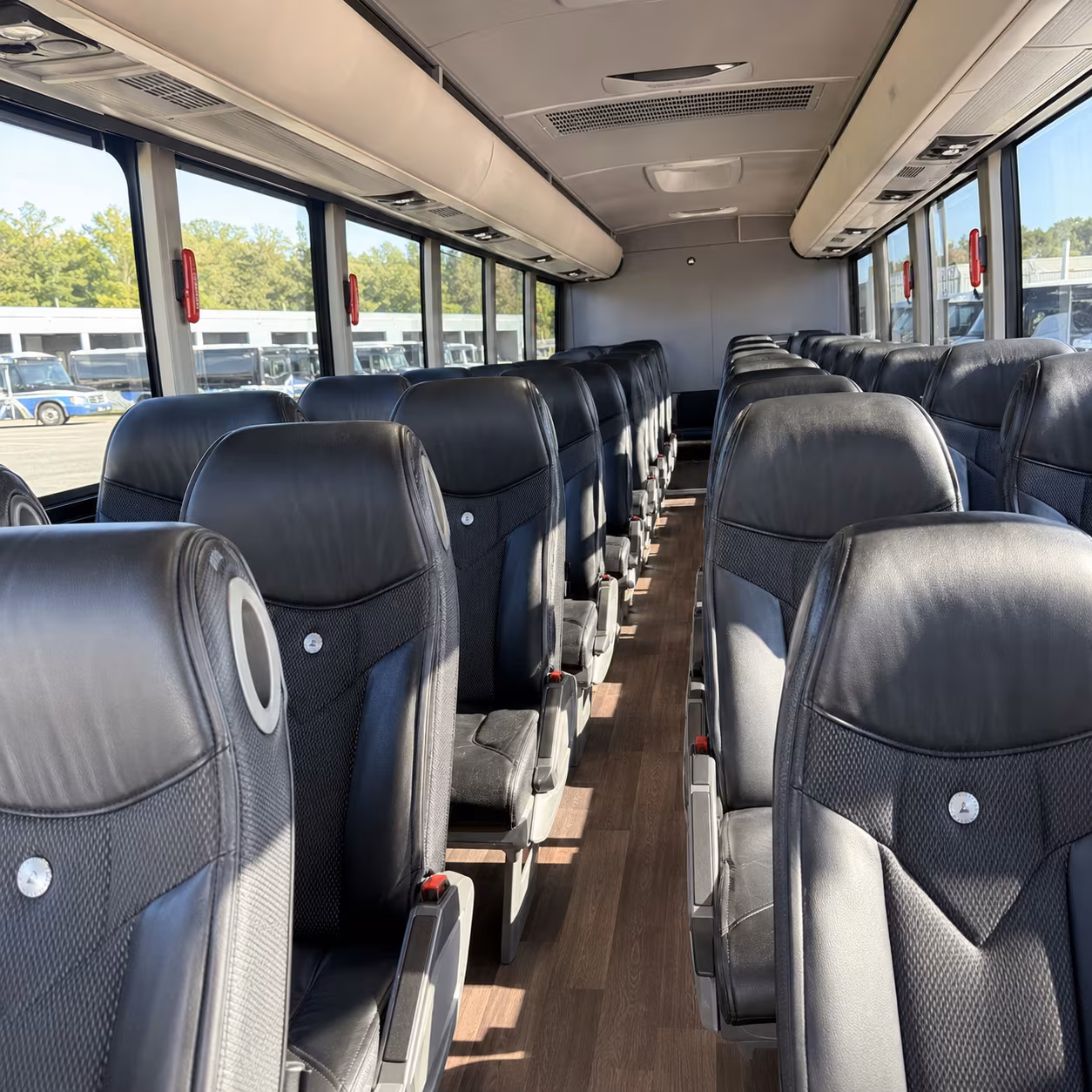 corporate long distance bus rentals from lynwood conferences retreats team travel