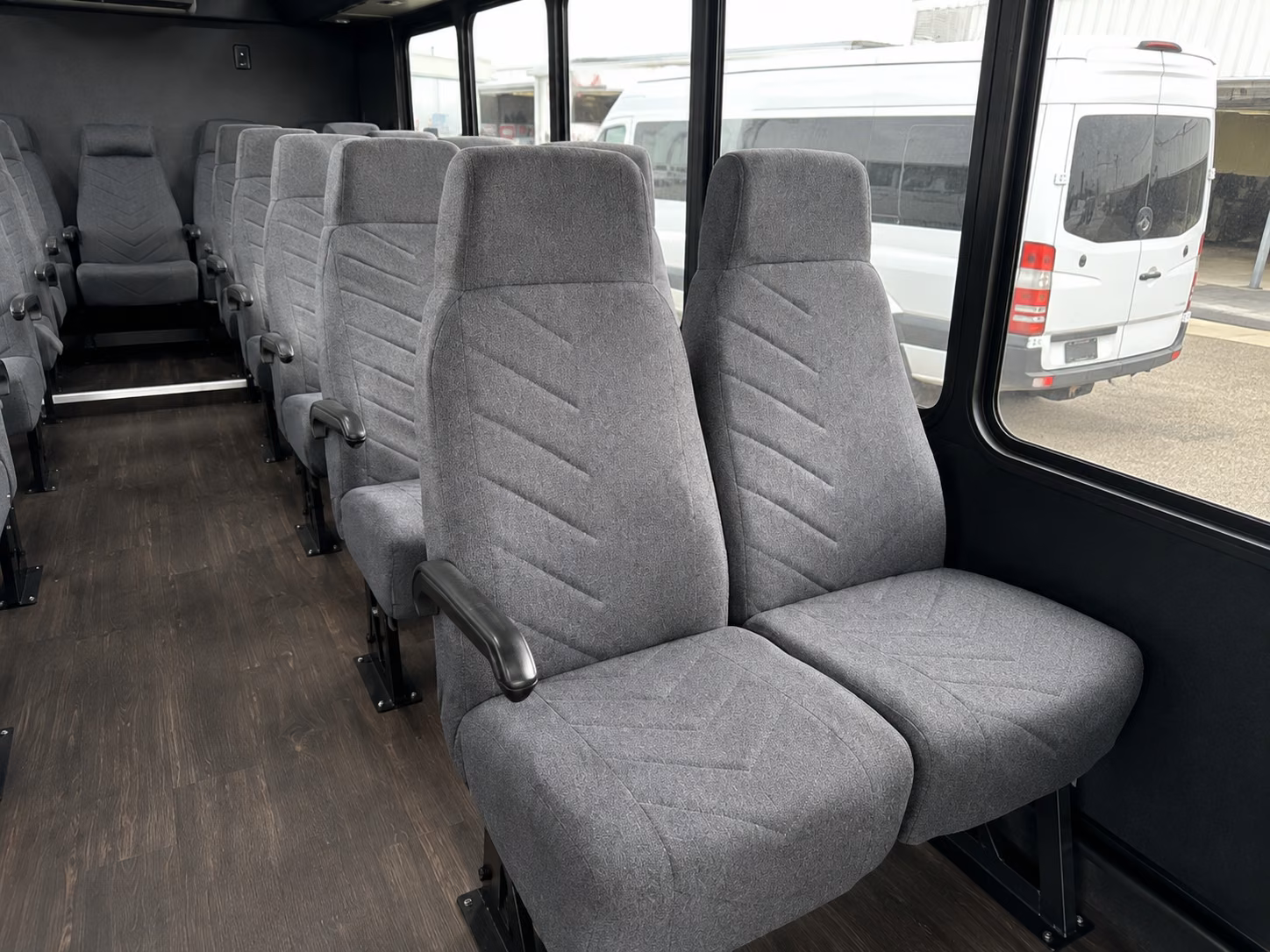 lynwood 15 passenger minibus inside