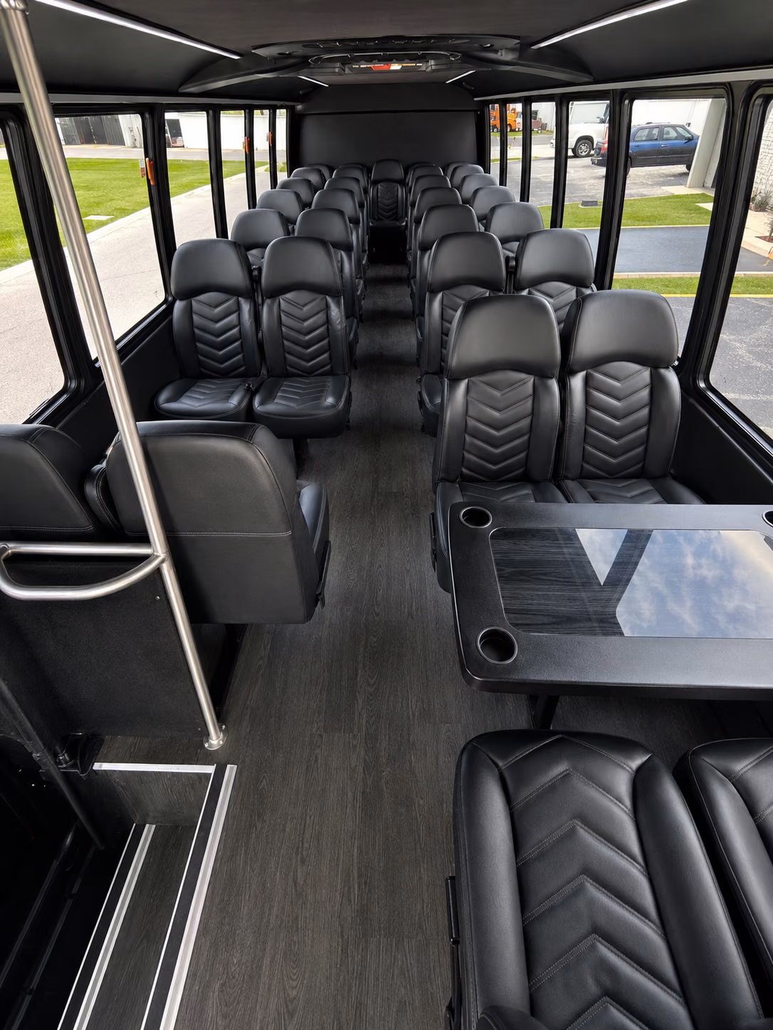 lynwood 15 passenger minibus interior
