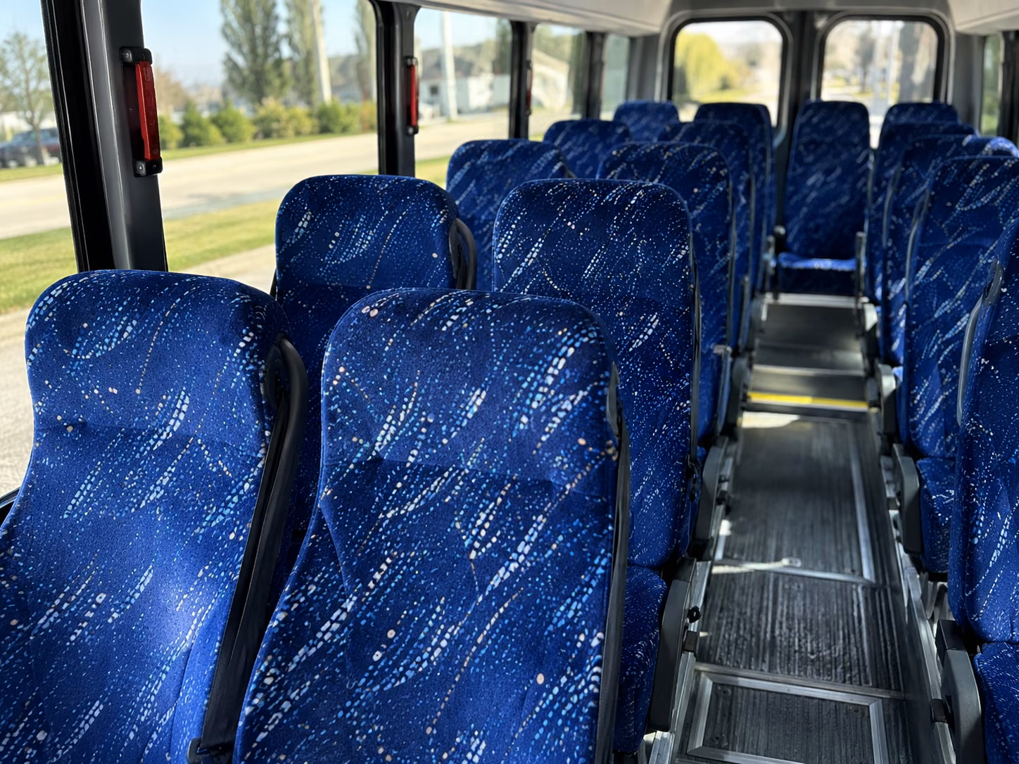 lynwood 18 passenger minibus interior