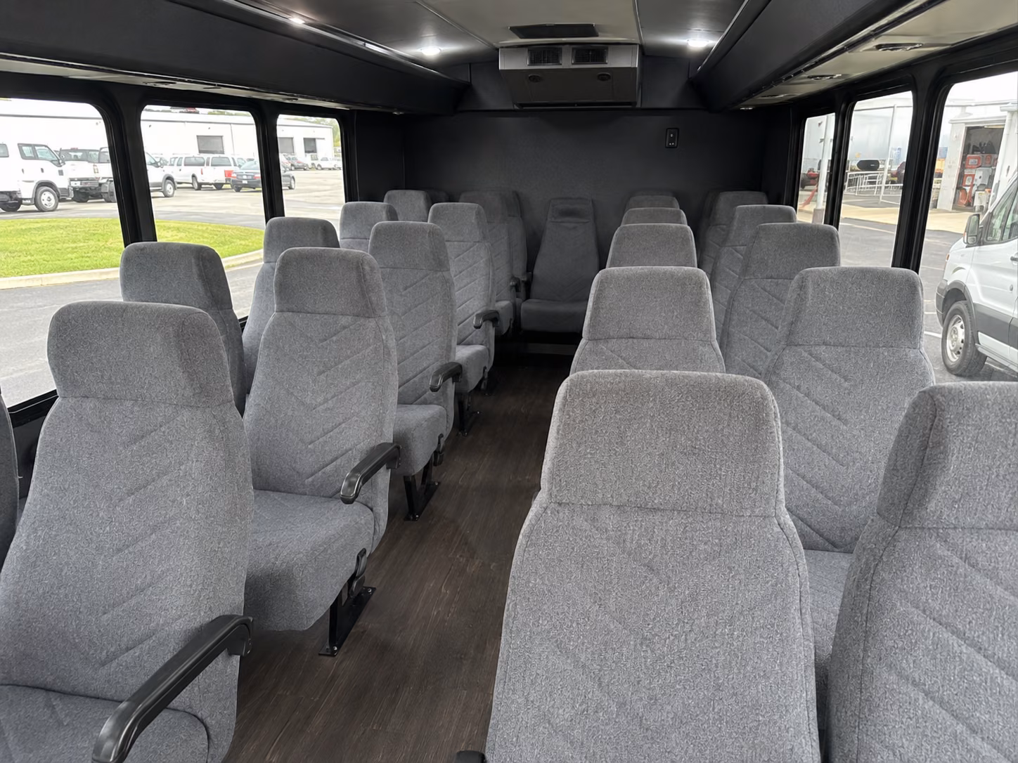 lynwood 20 passenger minibus inside