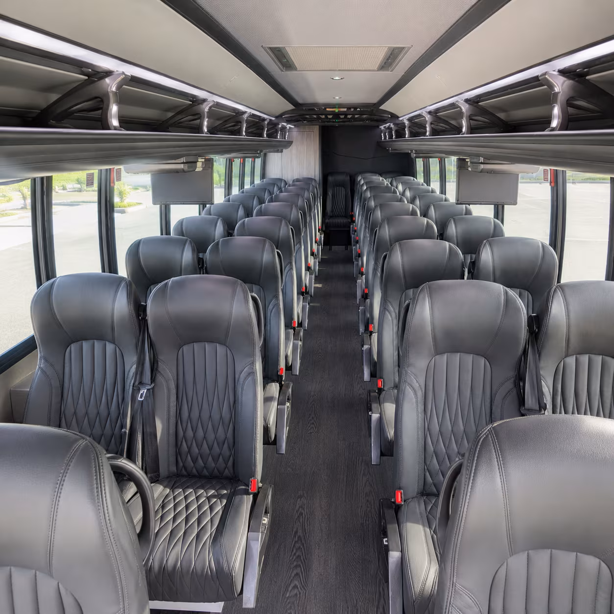 lynwood 30 passenger minibus inside