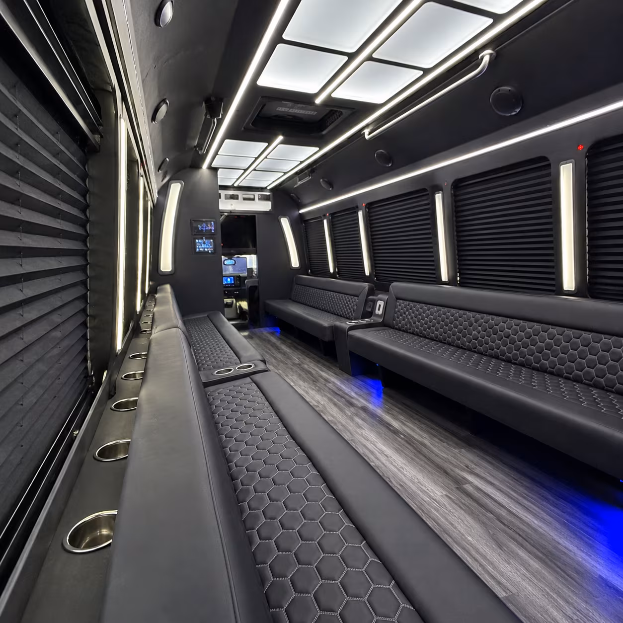 lynwood party bus interior