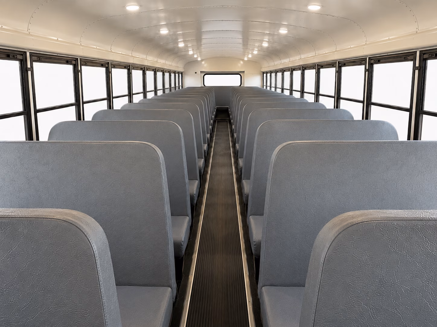 lynwood school bus inside