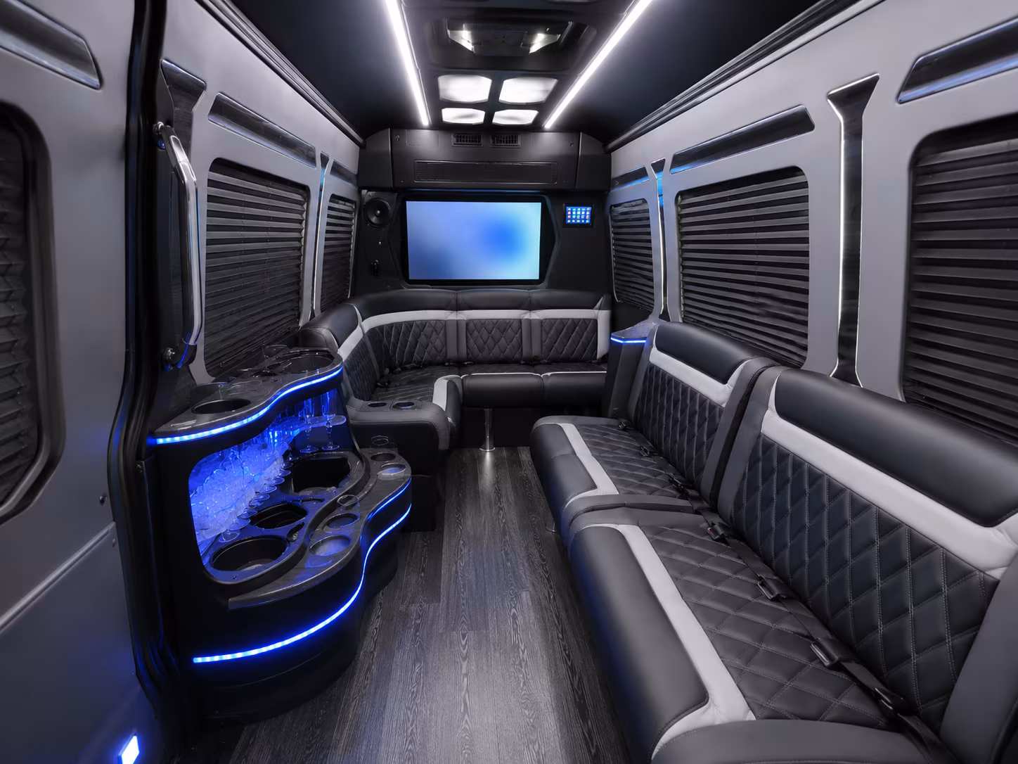 lynwood sprinter limousine interior