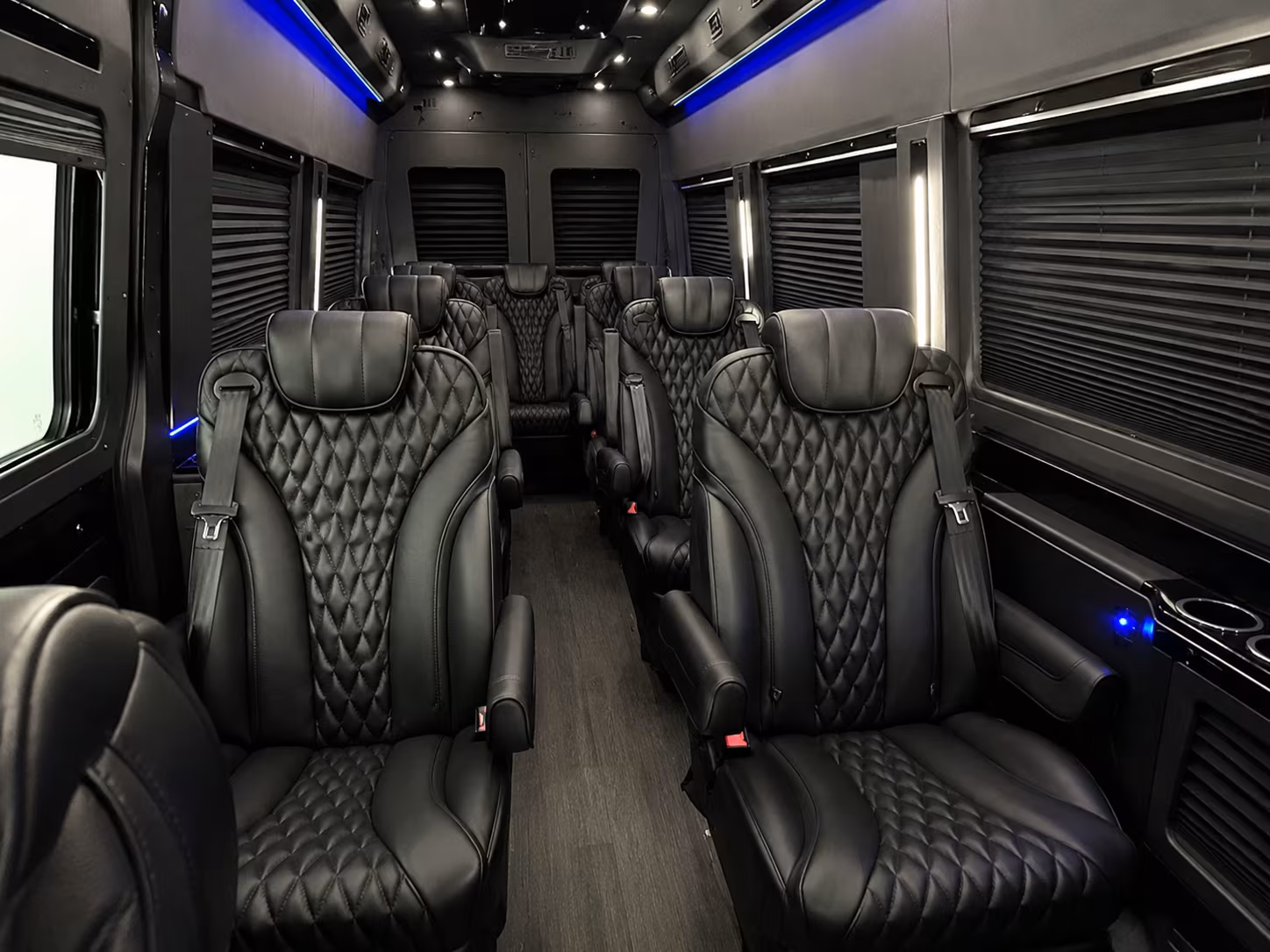 lynwood sprinter van with driver inside