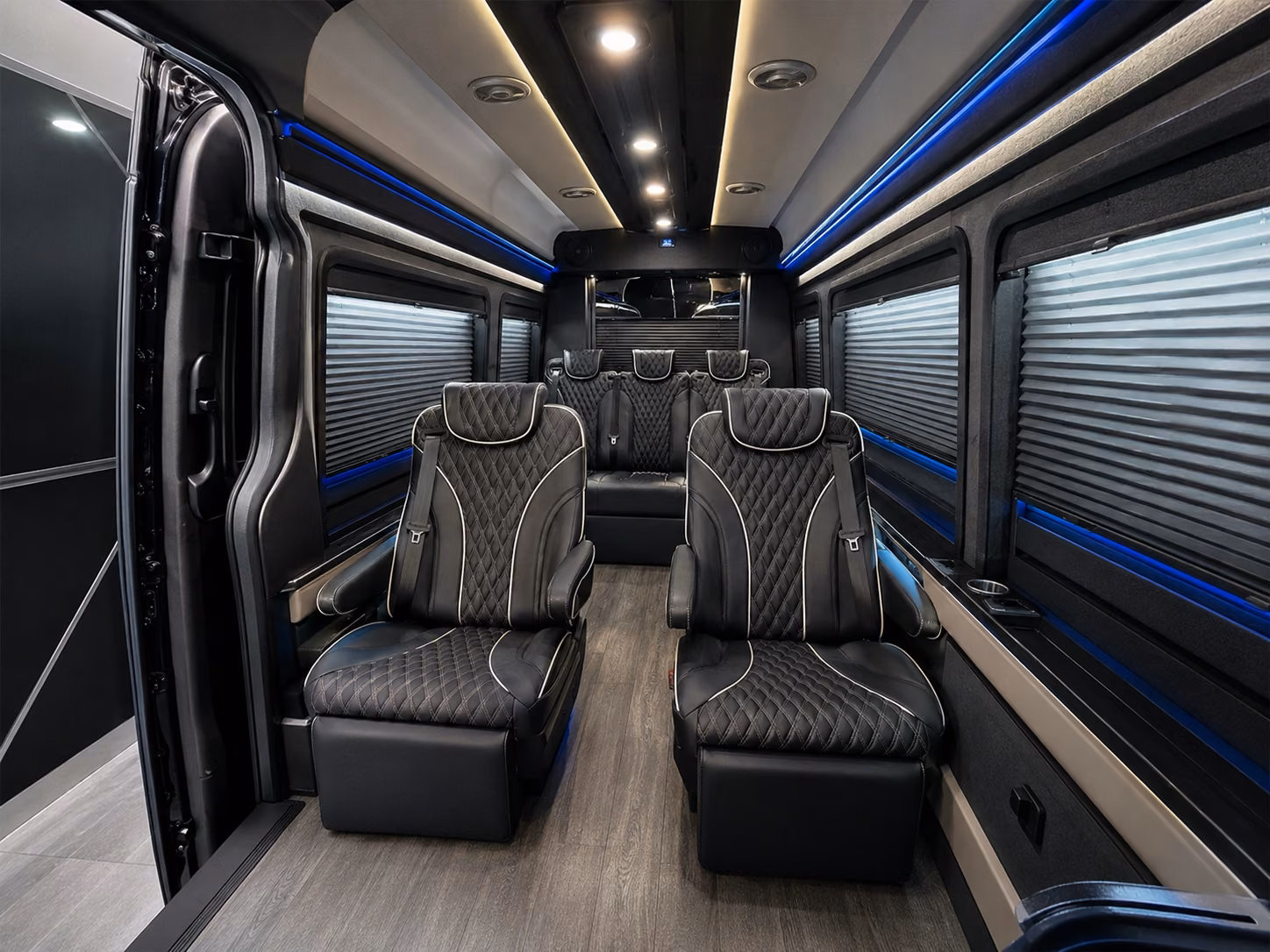 lynwood sprinter van with driver interior